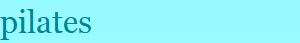 pilates